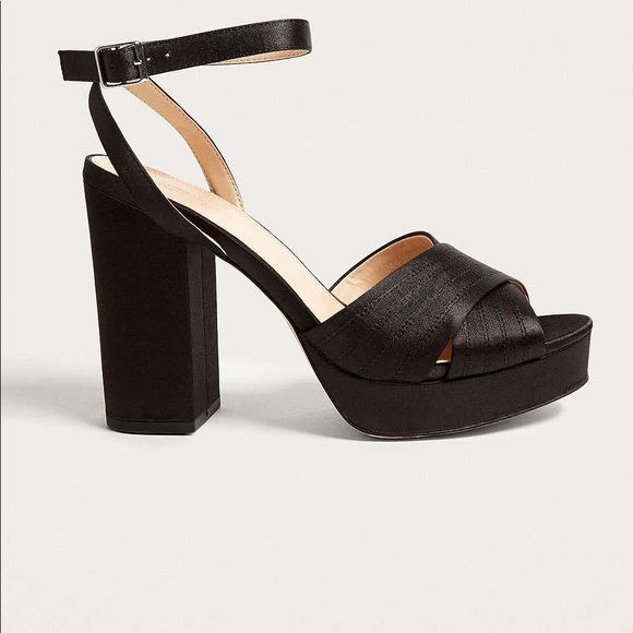 Urban Outfitters Viv Cross-strap Platform Heels - Picture 2 of 3